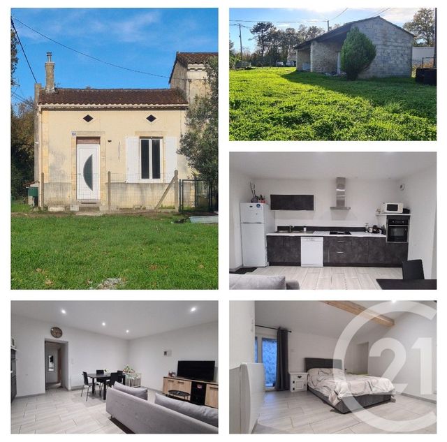 maison à vendre - 2 pièces - 49.74 m2 - VERTHEUIL - 33 - AQUITAINE - Century 21 Agence Biran