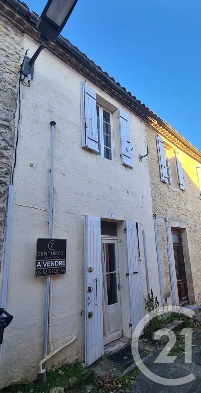 maison à vendre - 2 pièces - 54.22 m2 - ST SAUVEUR - 33 - AQUITAINE - Century 21 Agence Biran